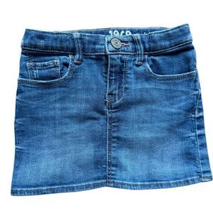 Toddler Girls Pre Vintage Baby Gap 5 Pocket Classic Denim Jean Skirt - Sz 4